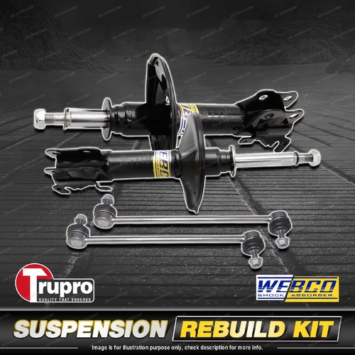 Front Webco Shock Absorber Trupro Sway Bar Link for Citroen Berlingo Xsara 98-03