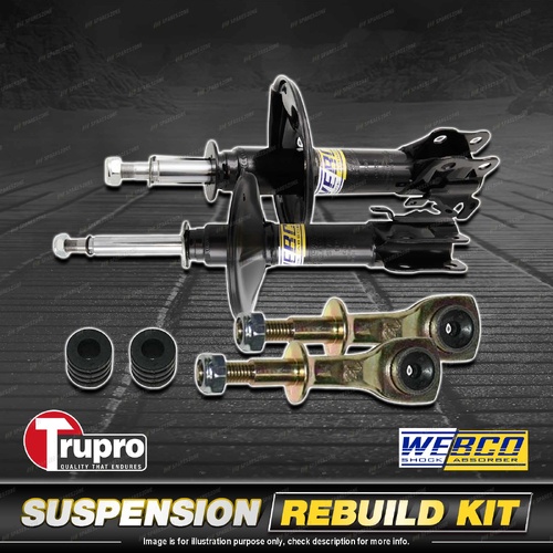 Rear Webco Shock Absorber Trupro Sway Bar Link Kit for Ford Mondeo HC HE 96-00