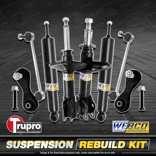 Front Rear Webco Shock Absorber Sway Bar Link Kit for Mercedes Benz A-Class W169