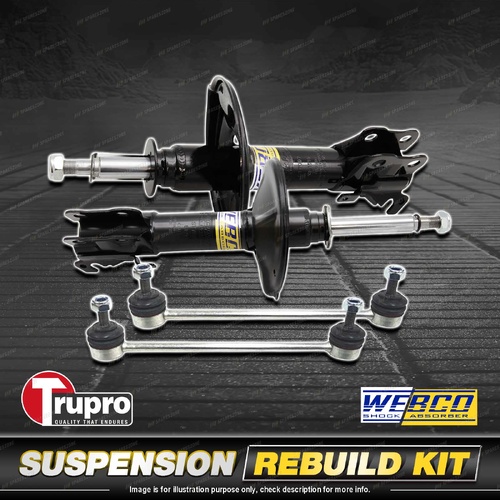 Front Webco Shock Absorber Trupro Sway Bar Link for Mercedes Benz A-Class W169