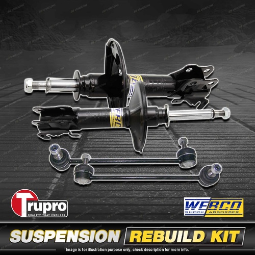 Front Webco Shock Absorber Sway Bar Link Kit for Benz Vito 638 108 112 113 98-04