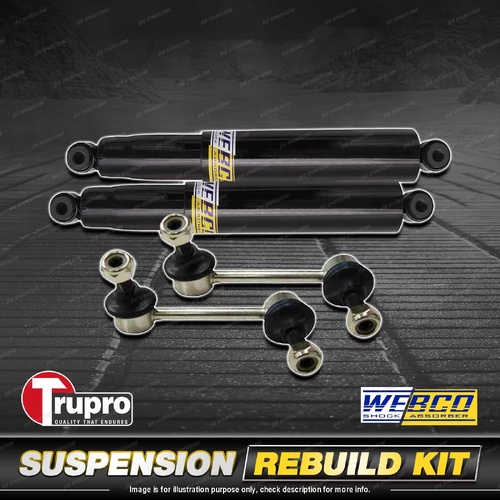Front Webco Shocks Trupro Sway Bar Link for Toyota Hiace KDH TRH 200 220 221 223