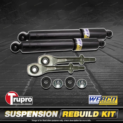 Rear Webco Shock Absorbers Trupro Sway Bar Links for Ford Territory SX SY 04-11