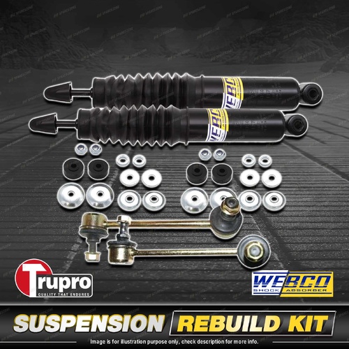 Front Webco Shock Sway Bar Link Kit for Holden Rodeo RA R7 R9 Jackaroo Frontera