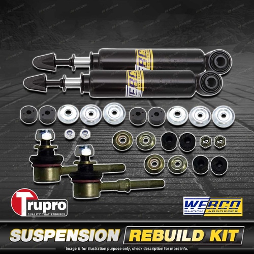 Front Webco Shock Sway Bar Link Kit for Toyota 4 Runner Surf LN RN YN VZN 130