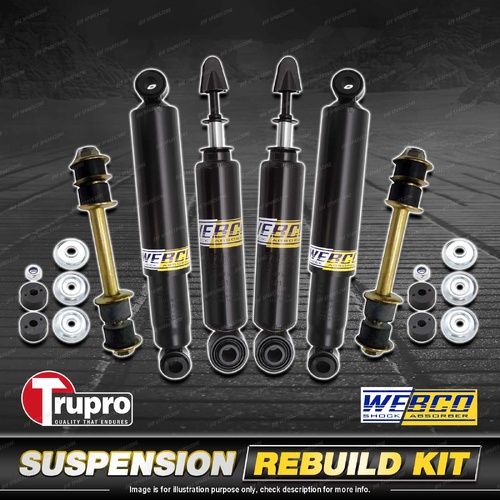 Front+Rear Webco Shock Sway Bar Link for Toyota Hilux LN 107 111 167 172 RZN169