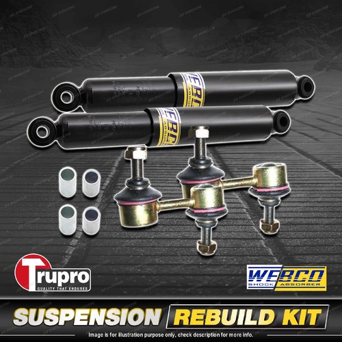 Rear Webco Shock Absorbers Sway Bar Links for Mitsubishi Magna TR TS Wagon 91-97