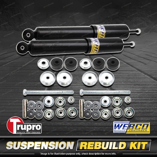 Rear Webco Shock Absorber Sway Bar Link Kit for Mitsubishi Pajero NM 2000-2002