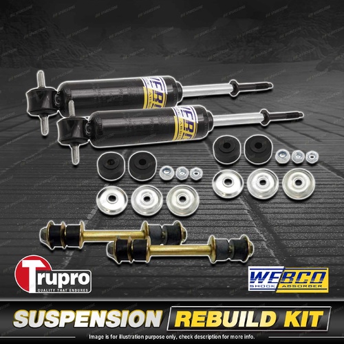 Front Webco Shock Absorber Sway Bar Link Kit for Toyota Hilux RZN LN Series