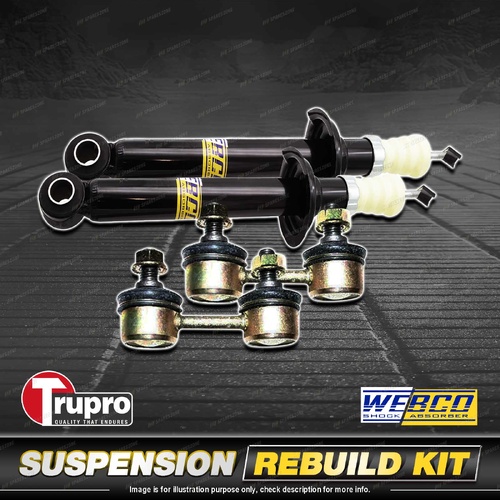 Rear Webco Shock Absorbers Sway Bar Links for Mitsubishi Magna TE TF Sedan 96-99