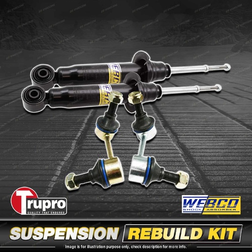 Front Webco Shock Absorber Sway Bar Link Kit for Mitsubishi Pajero NP 02-06