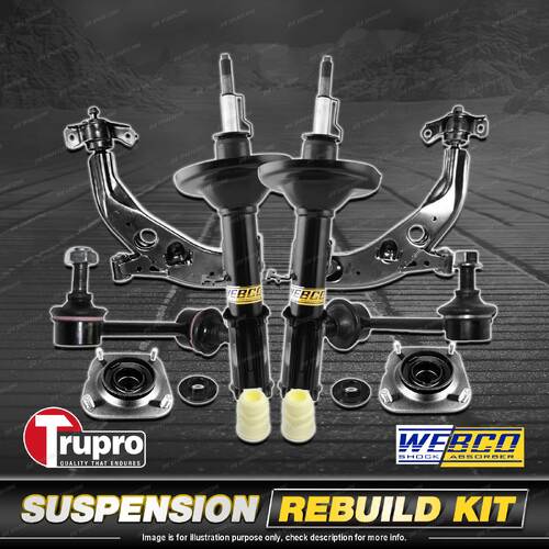 Front Suspension Rebuild Kit Shocks Mount for Ford Probe ST SU SV Telstar AX AY