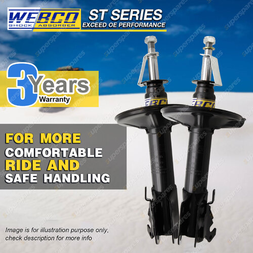 Front Webco Pro Shock Absorbers for TOYOTA STARLET EP80 EP81 EP82 NP80 90-94