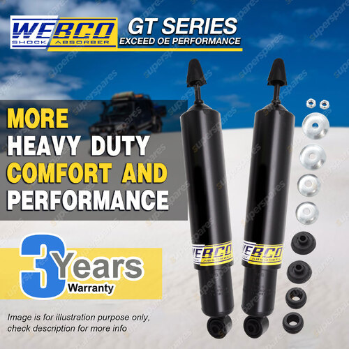 Pair Rear Webco HD Pro Shock Absorbers for HOLDEN COMMODORE SEDAN VR VS Sedan