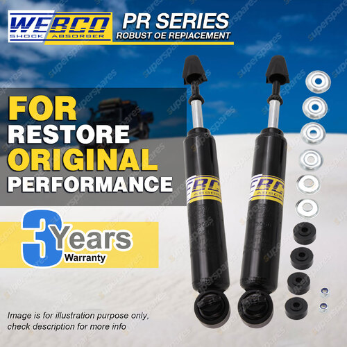 Pair Front Webco Pro Shock Absorbers for MAZDA E  VAN E1300 E1400 E1600 E2200