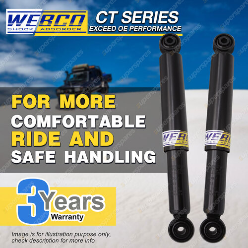 Rear Webco Pro Shock Absorbers for SUZUKI VITARA GRAND VITARA JB JT 05-on