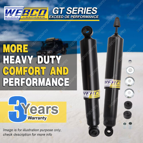 Rear Webco HD Shock Absorbers for TOYOTA LANDCRUISER LJ70 RJ70 LJ73 RJ73 Bundera