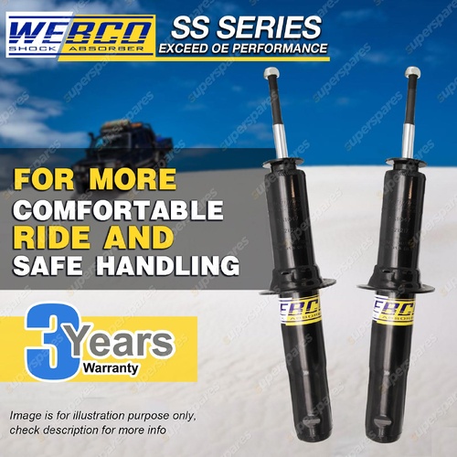 Pair Front Webco Shock Absorbers for BMW X1 xDrive 20d 20i 23d 25i 28i E84 10-15
