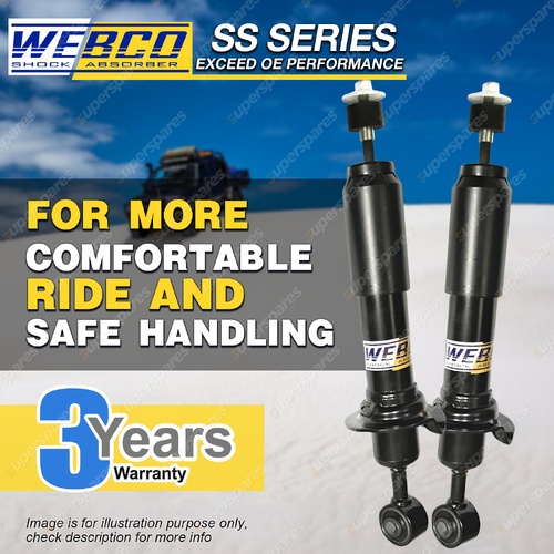 Front Webco European Shock Absorbers for BMW X5 E70 X6 E71 SUV 07-14