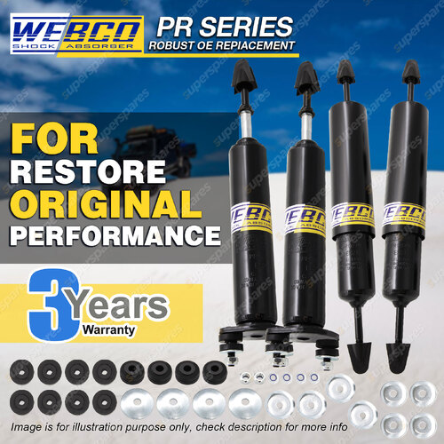 F + R Webco Shock Absorbers for FAIRLANE LTD LANDAU ZA ZB ZC ZD ZE ZF ZG ZH ZJ