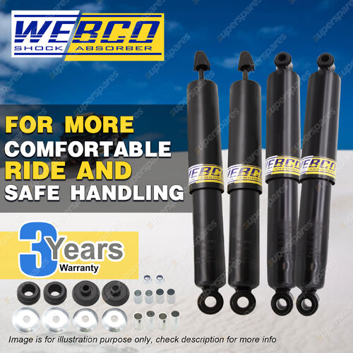 4x F + R Webco Pro Shock Absorbers for TOYOTA TOWNACE PY10 RY10 YR10JR RY12 RY14