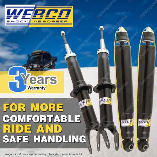 Front + Rear Webco Elite Shock Absorbers for HYUNDAI SONATA NF 2.4 2.0 3.3 Sedan