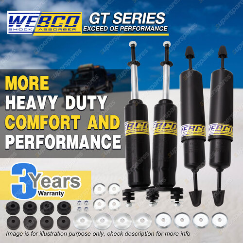 Front Rear Webco HD Shock Absorbers for FAIRLANE LTD ZA ZB ZC ZD ZE ZF ZG ZH ZJ