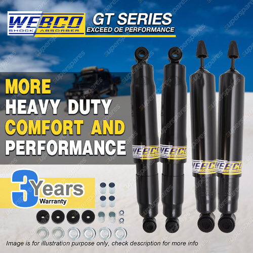 Front Rear Webco HD Pro Shock Absorbers for TOYOTA LANDCRUISER FJ HJ 60 Series