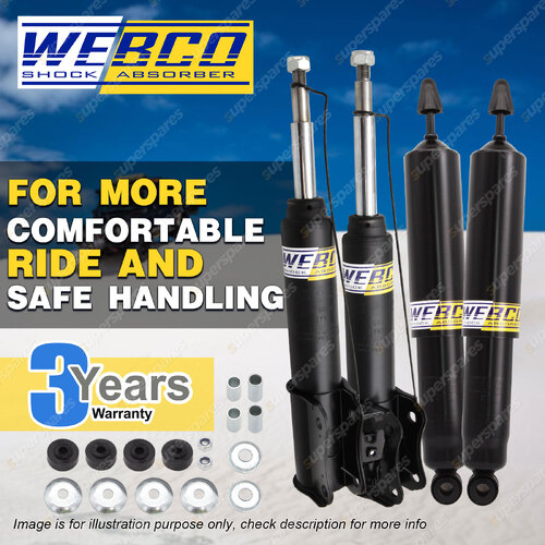 Front Rear Webco HD Shock Absorbers for SUZUKI VITARA TA02 TA51 TD11 J20A H25A