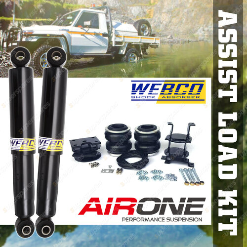 Webco Pro Shock + Air Bag Load Assist Kit 2272kg for Ford Ranger PX Around 2.5L