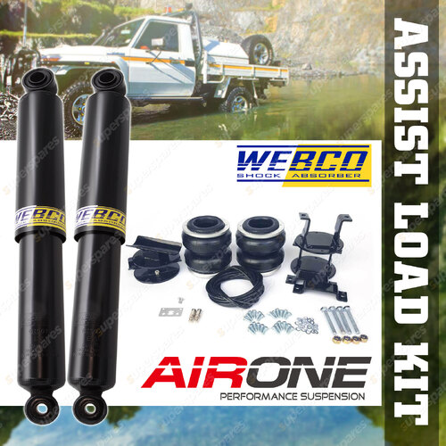 Webco Pro Shock + Air Bag Load Assist Kit 2272kg for Ford Ranger PX Lowrider 3.0