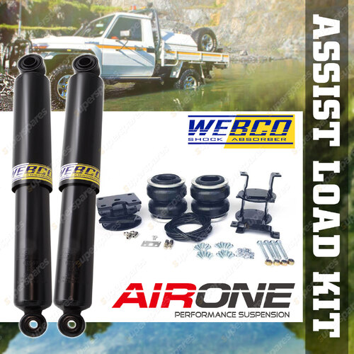 Webco Shock + Air Bag Load Assist Kit 2272kg for Ford Ranger PX Around 3.0 12 On