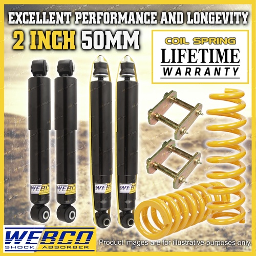 2 Inch 50mm Easy Lift Kit Shock King Coil EFS Shackle for Nissan Patrol GU Y61