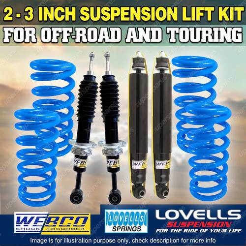 2-3 Inch Adjustable Lovells Suspension Lift Kit for Nissan Pathfinder R51 05-15