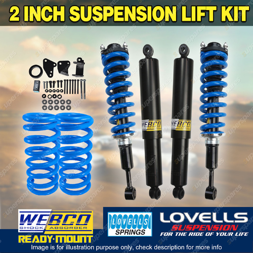 2 Inch Lift Kit Pre Assembled Lovells Coil Diff Drop for Ford Everest 18-22
