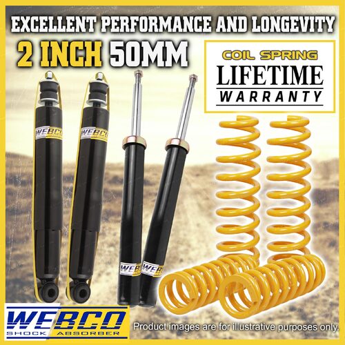 2 Inch Lift Kit Shock Absorbers King Coil Springs for Toyota Rav 4 SXA 10 11