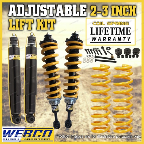 2 - 3 Inch Pre Assembled Lift Kit Diff Drop Kit King for Toyota Landcruiser 200