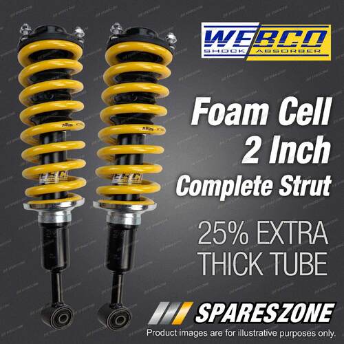 Front Foam Cell Pre Assembled Lift Kit King Coil for Foton Tunland 12-on