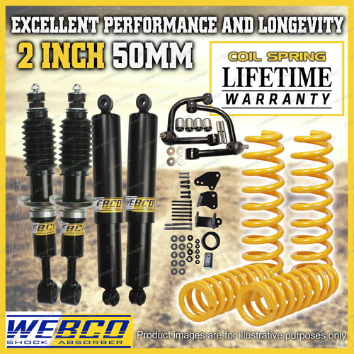 2 Inch Lift Kit Shock King Coil Diff Drop Kit Arm for Ford Everest 15-18