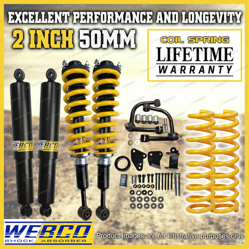 2" Lift Kit Pre Assembled King Coil Diff Control Arm for Ford Everest 15-18