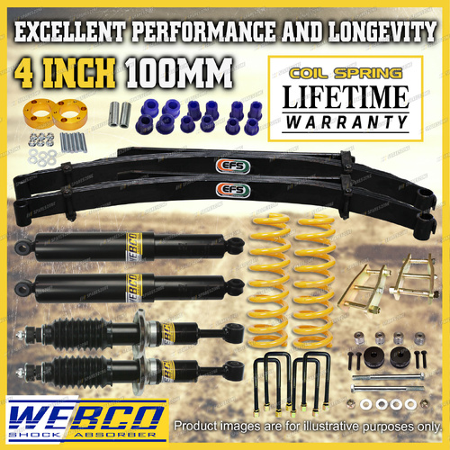 4"+3" Lift Kit King Coil EFS Leaf Diff Spacer for Toyota Hilux GUN126 GUN125