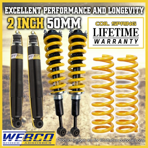 2 Inch Pre Assembled Lift Kit King Springs for Toyota Landcruiser Prado 250