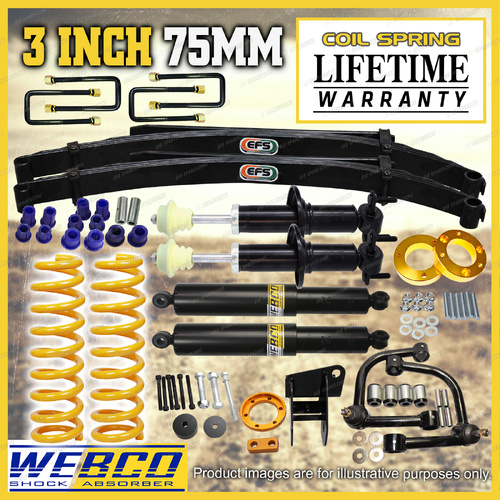 3" + 2" Lift Kit EFS Leaf Control Arm Diff Spacer for Volkswagen Amarok 23-ON