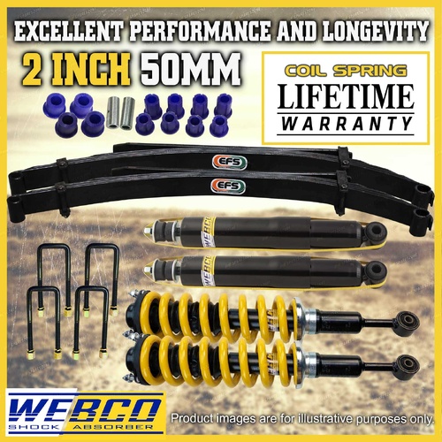 2 Inch Pre Assembled Lift Kit King Springs EFS Leaf for Mitsubishi Triton MR