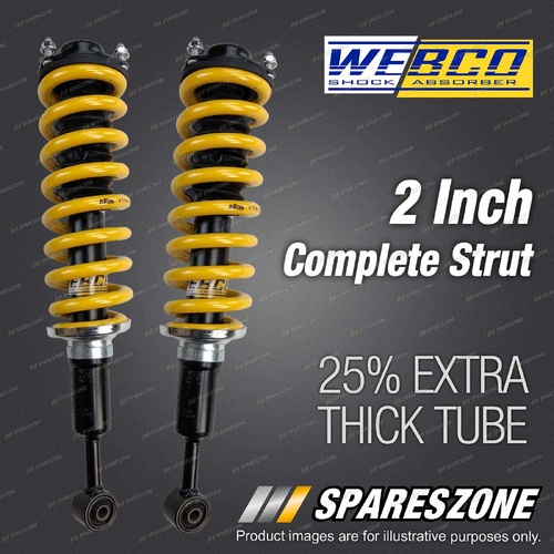 2" 50mm Front Complete Strut Lift Kit King Spring for GWM Cannon Alpha 24-ON