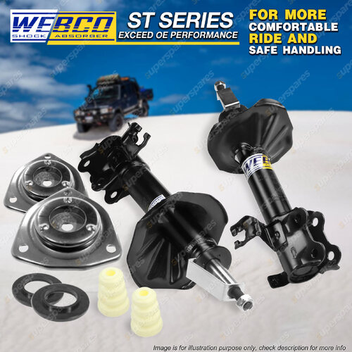 Front Shock Absorbers Strut Mount Bearing Kit for NISSAN PULSAR N15 No ABS 98-01