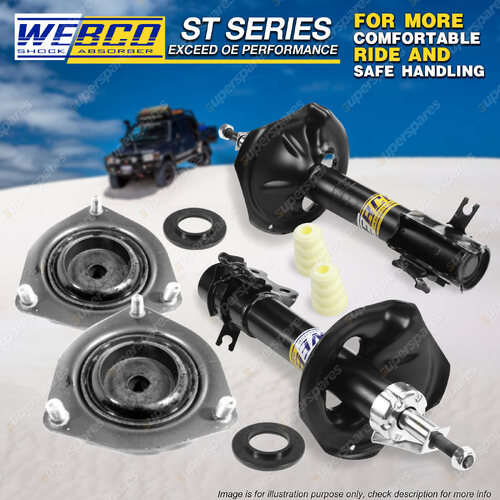 Front Shock Absorbers Strut Mount Bearing Kit For NISSAN PULSAR N16 00-05