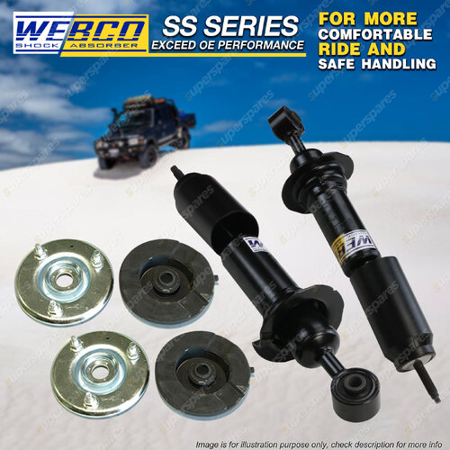 Front Strut Shock Absorbers Mount Bearing Kit for NISSAN PATHFINDER R51 05-ON