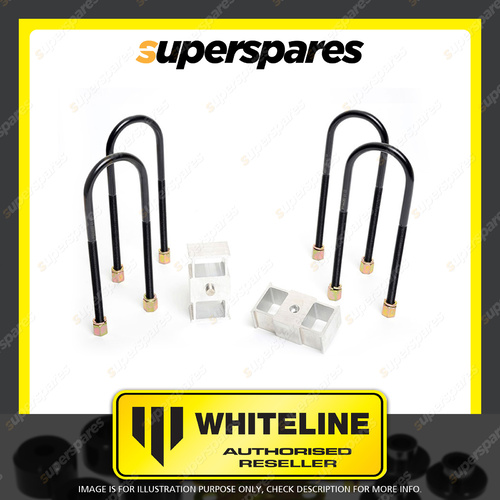 Whiteline Rear 1.5" Lowering Block Kit KLB103-15 for FORD COURIER PC PD