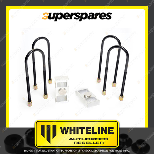 Whiteline Rear Lowering block kit for FORD FALCON EF EL XH AU BA BF FG FGX